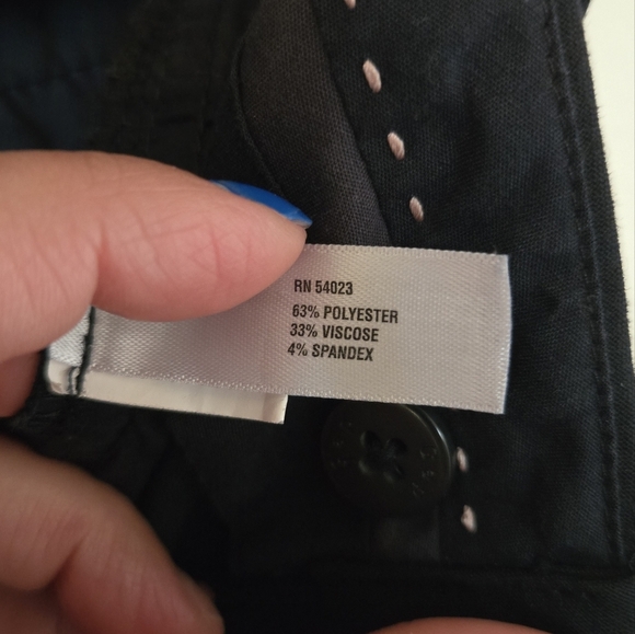 Gap | Modern Boot Cut Navy Trousers Size 10R - Picture 10 of 10